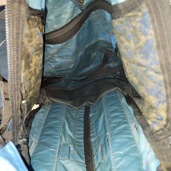 Lowe Alpine Systems Trek Small Mountaineering Backpack Blue Hiking Camp - Picture 8 of 14